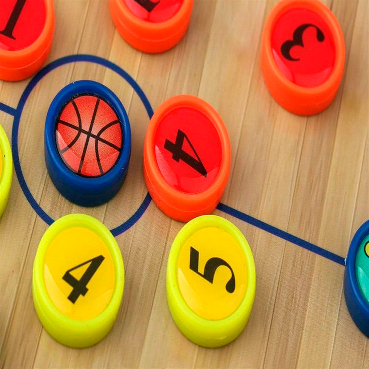 Tablero Táctico Magnético Para Basketball – Pizarra De Estrategias Con Imanes Para Entrenadores