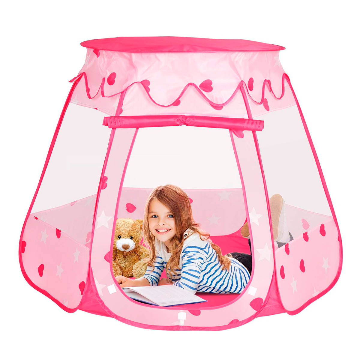 Carpa De Juego Infantil Pop-Up – Tienda Plegable Para Niños De Uso Interior Y Exterior