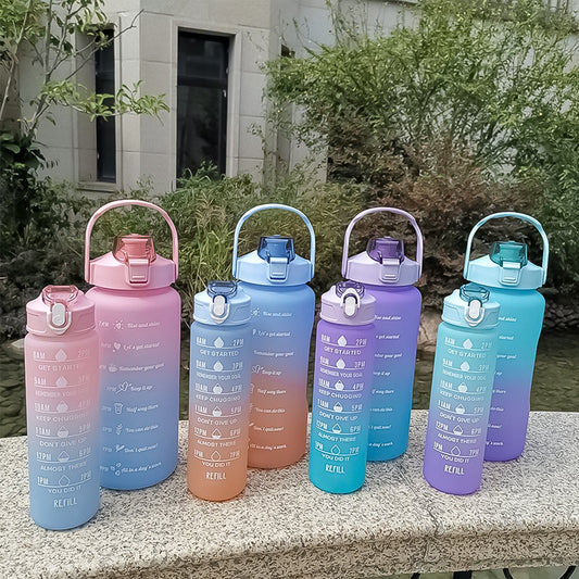 Tomatodo Motivacional 2 En 1 Stickers 2D 3D – Botella De Agua De 1000 Y 2000 Ml