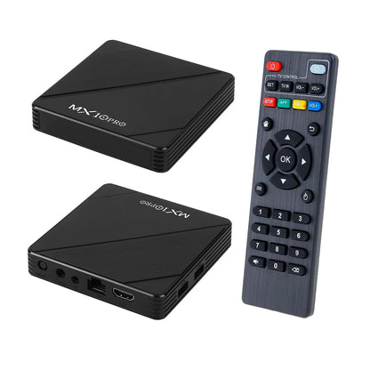 TV Box MX10 Pro Android 5G 1TB – Streaming 4K Ultra HD, Android 10, Wifi Dual Banda