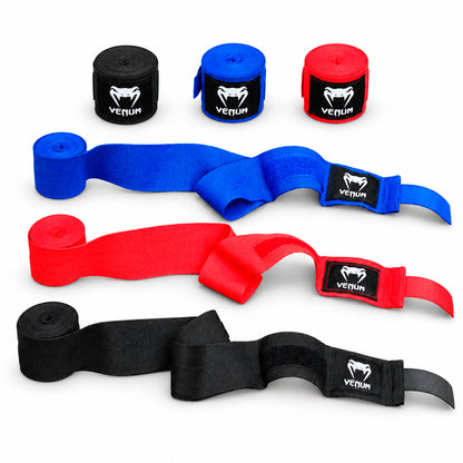 Vendas de Boxeo Venum 2.5m de Algodón con Velcro – Par