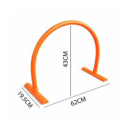 Valla De Agilidad Tipo Arco Para Fútbol 62cm – Obstáculo De Entrenamiento Para Drills Y Coordinación
