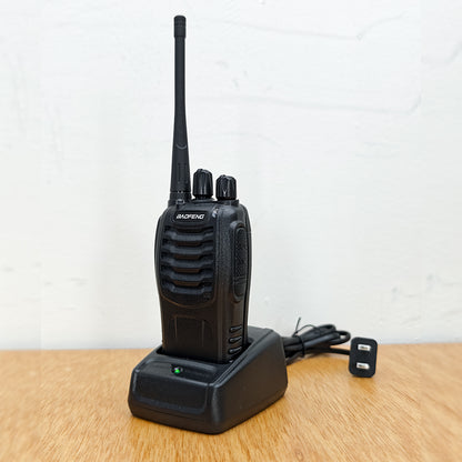 Walkie Talkie Baofeng BF-888S Recargable – Radio De 15 Canales Con Linterna Para Trabajo Y Seguridad