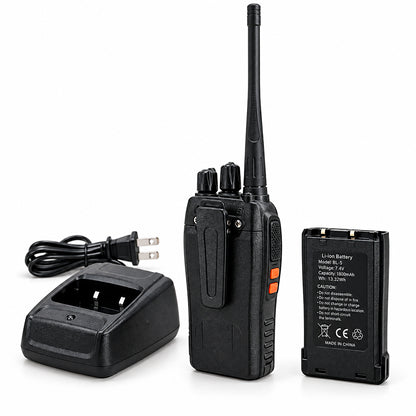 Walkie Talkie Baofeng BF-888S Recargable – Radio De 15 Canales Con Linterna Para Trabajo Y Seguridad
