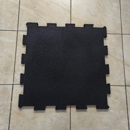 Piso De Caucho 11mm Gym Antideslizante – Baldosa Protectora Para Pesas Y Entrenamiento En Casa O Gimnasio