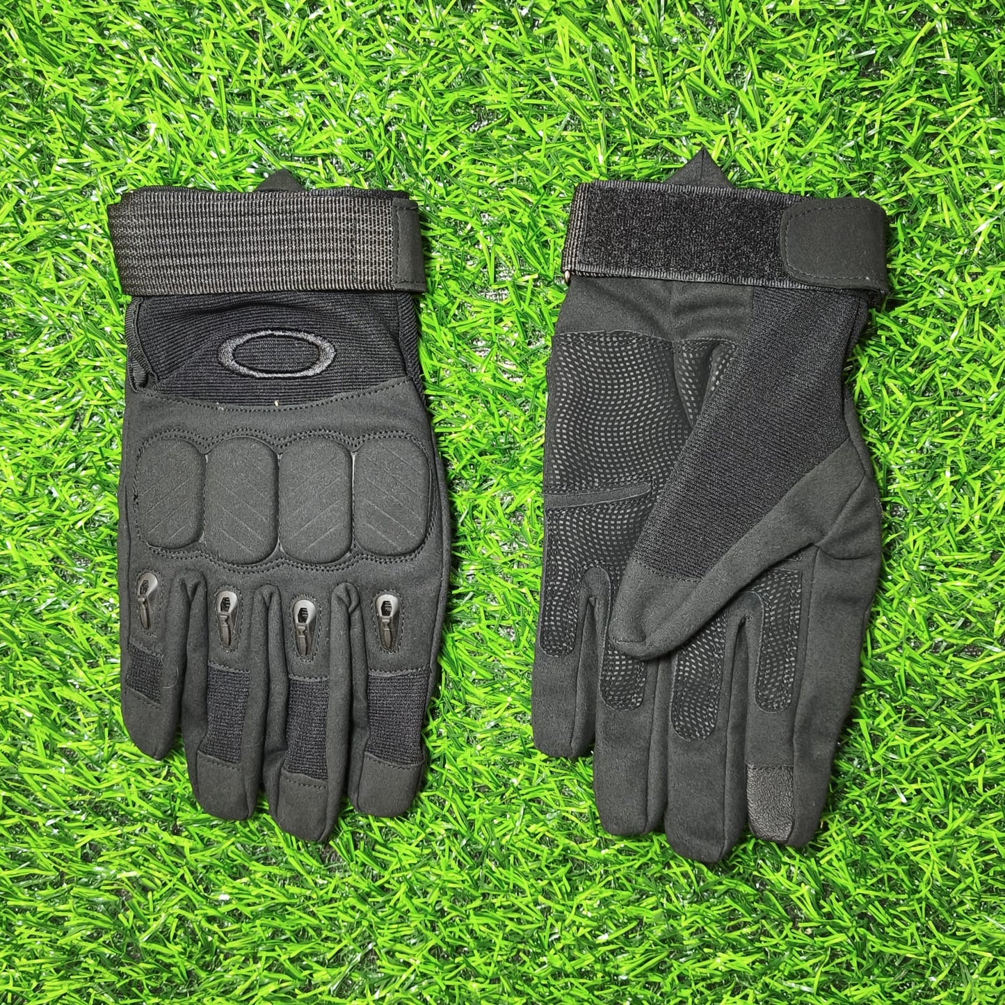 Guantes Tácticos Oakley Dedo Completo Nudillos Reforzados – Antideslizantes Y Cierre Ajustable Velcro Para Uso Militar O Deportivo