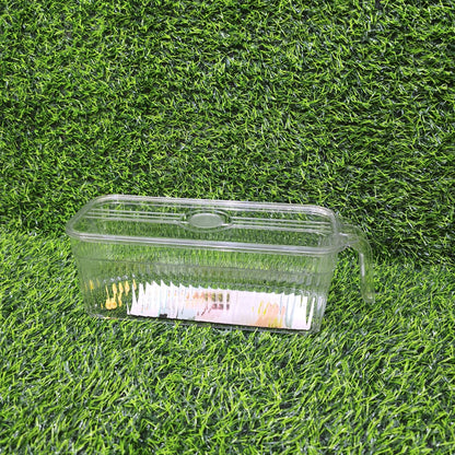 Contenedor Envase Hermético Plástico Cocina Refrigerador – Organizador Transparente Apilable Con Tapa Para Alimentos Y Accesorios
