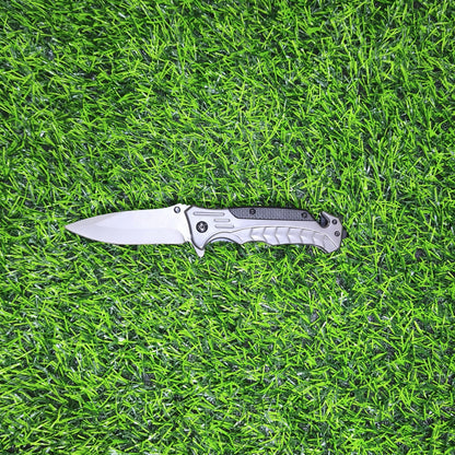 Cuchillo Navaja Táctica Plegable 3 En 1 – Hoja De Acero Inoxidable Con Rompevidrios Y Cortacinturón Integrado