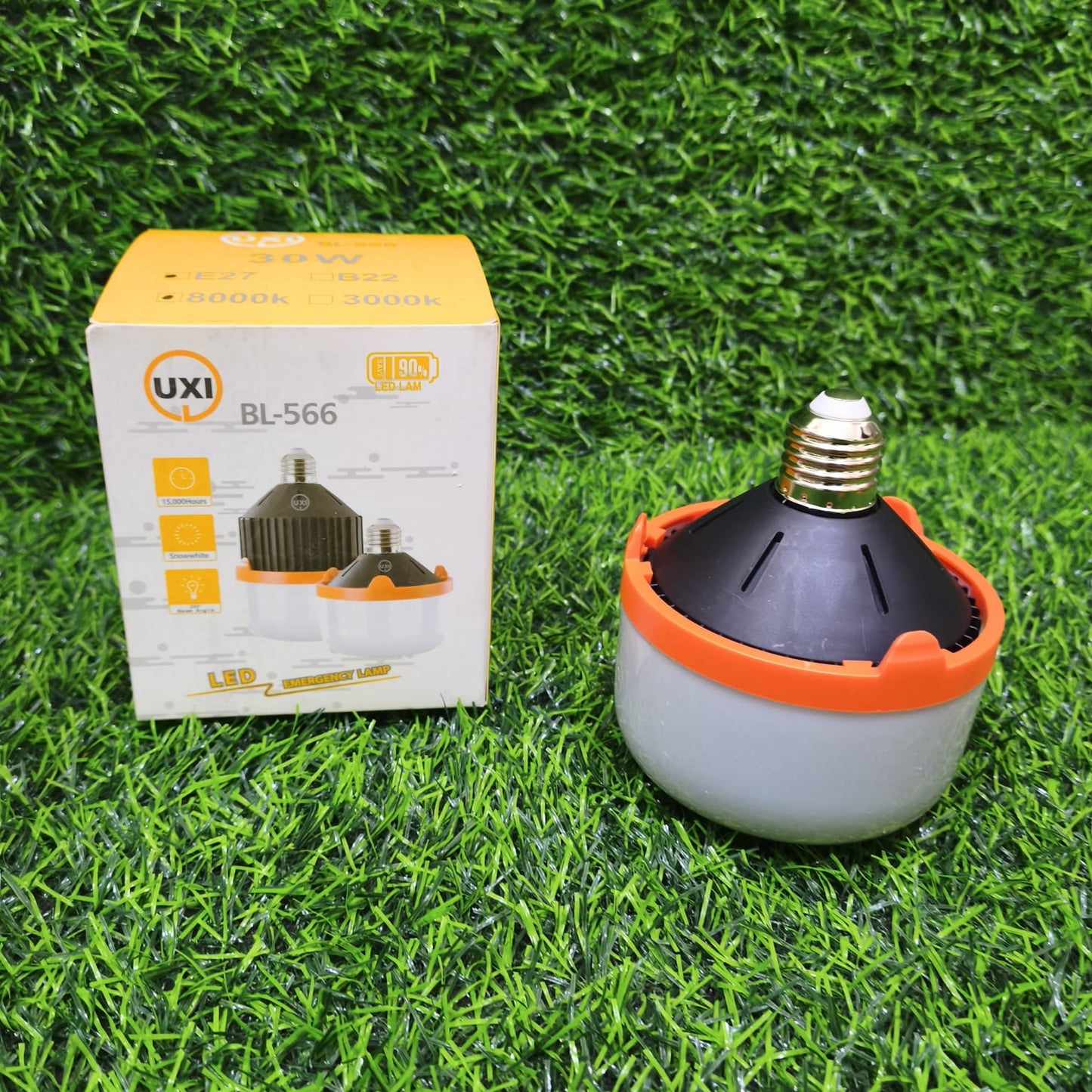 Foco LED Recargable Portátil De 9W 15W Y 30W – Lámpara De Emergencia Con Rosca E27 Para Cortes De Luz Y Camping