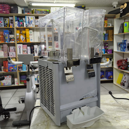 Dispensador De Jugos Industrial MPL-236A 2x9l – Equipo Refrigerante Con Doble Tanque Para Negocios