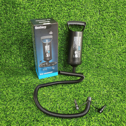 Inflador Manual Bestway 62002 Air Hammer 30cm con Adaptadores