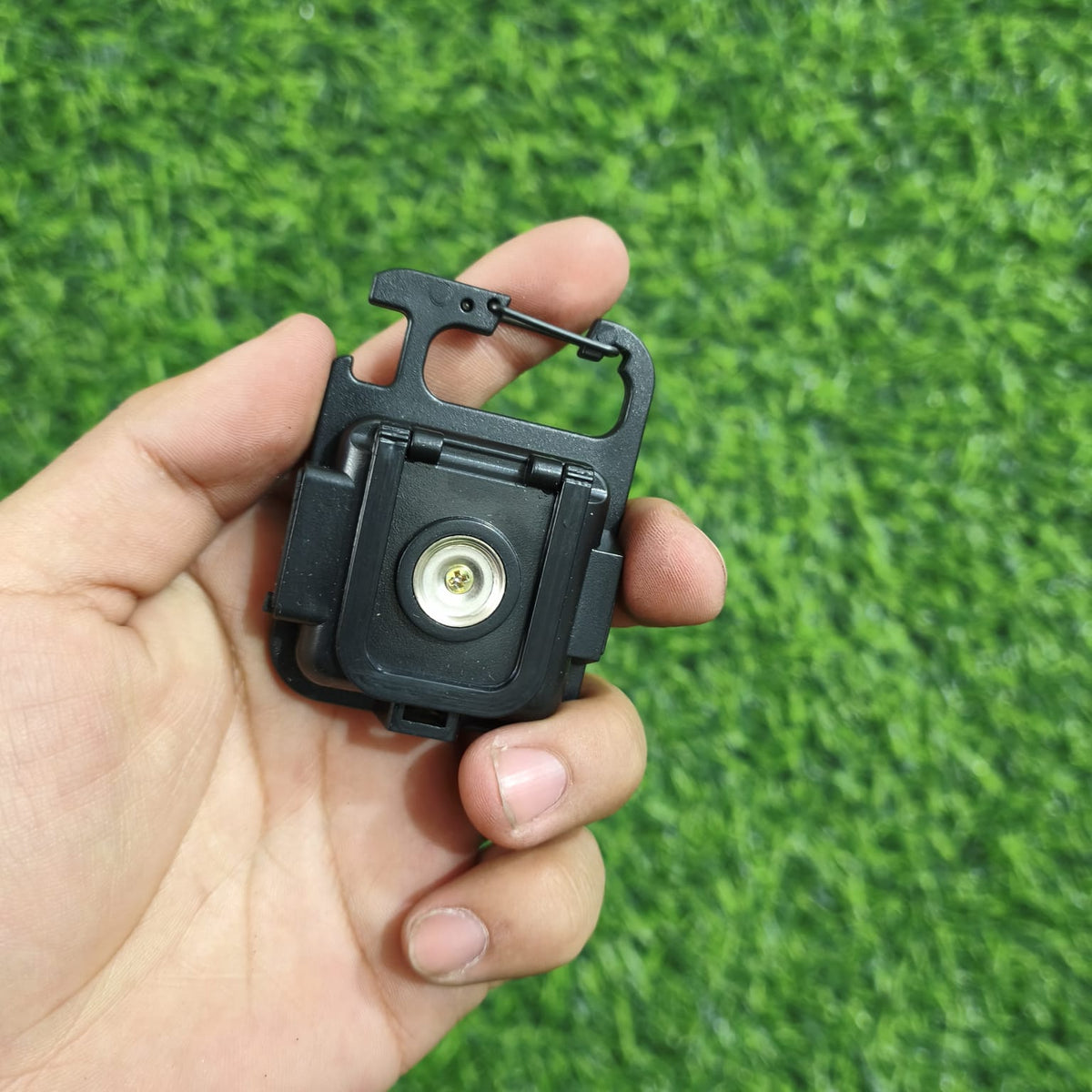 Mini Linterna Llavero LED COB Recargable – Con Base Magnética Abrebotellas Y Gancho Para Camping