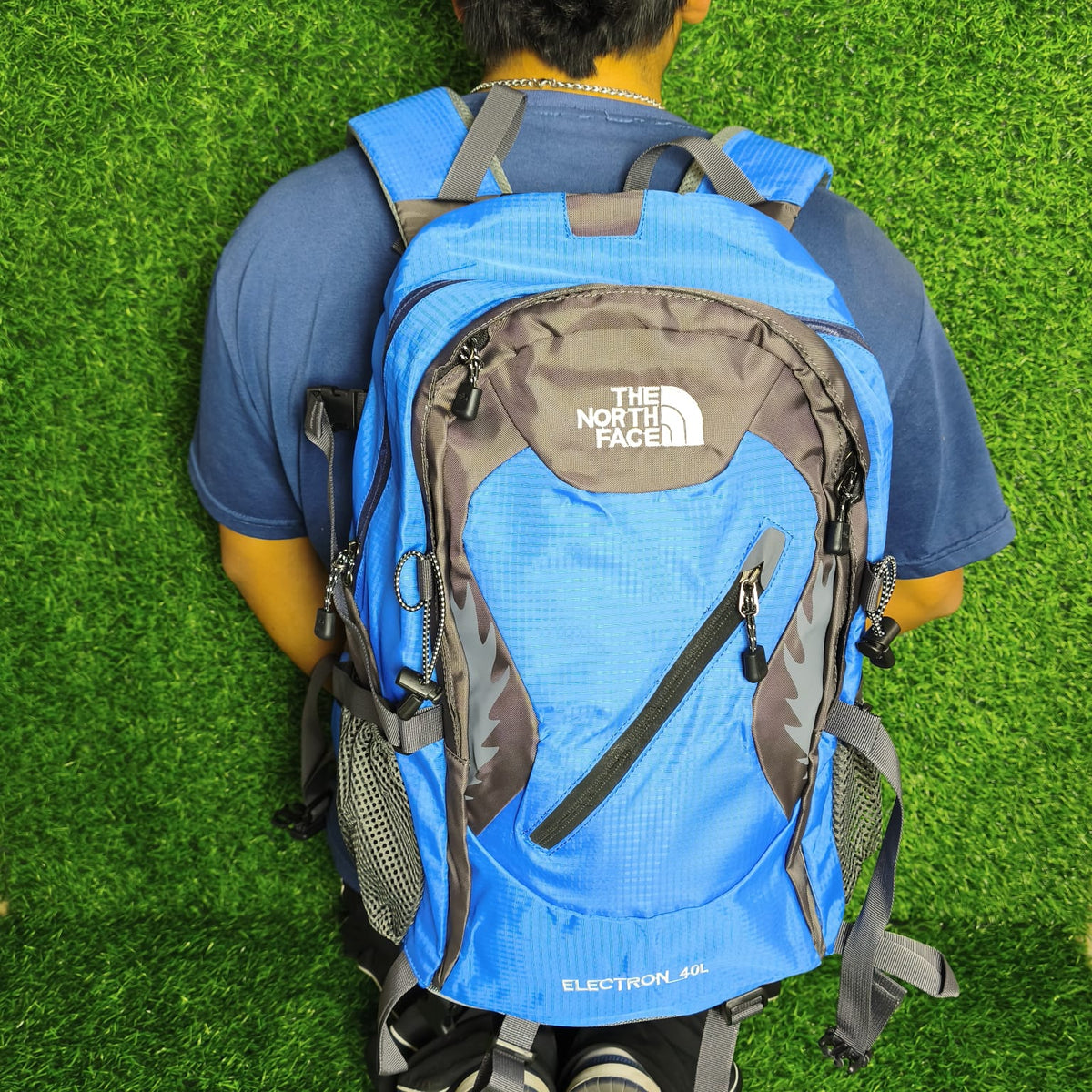 Mochila De Senderismo Y Viaje 40L Impermeable Unisex – Cinturón Lumbar Y Espaldar Ventilado