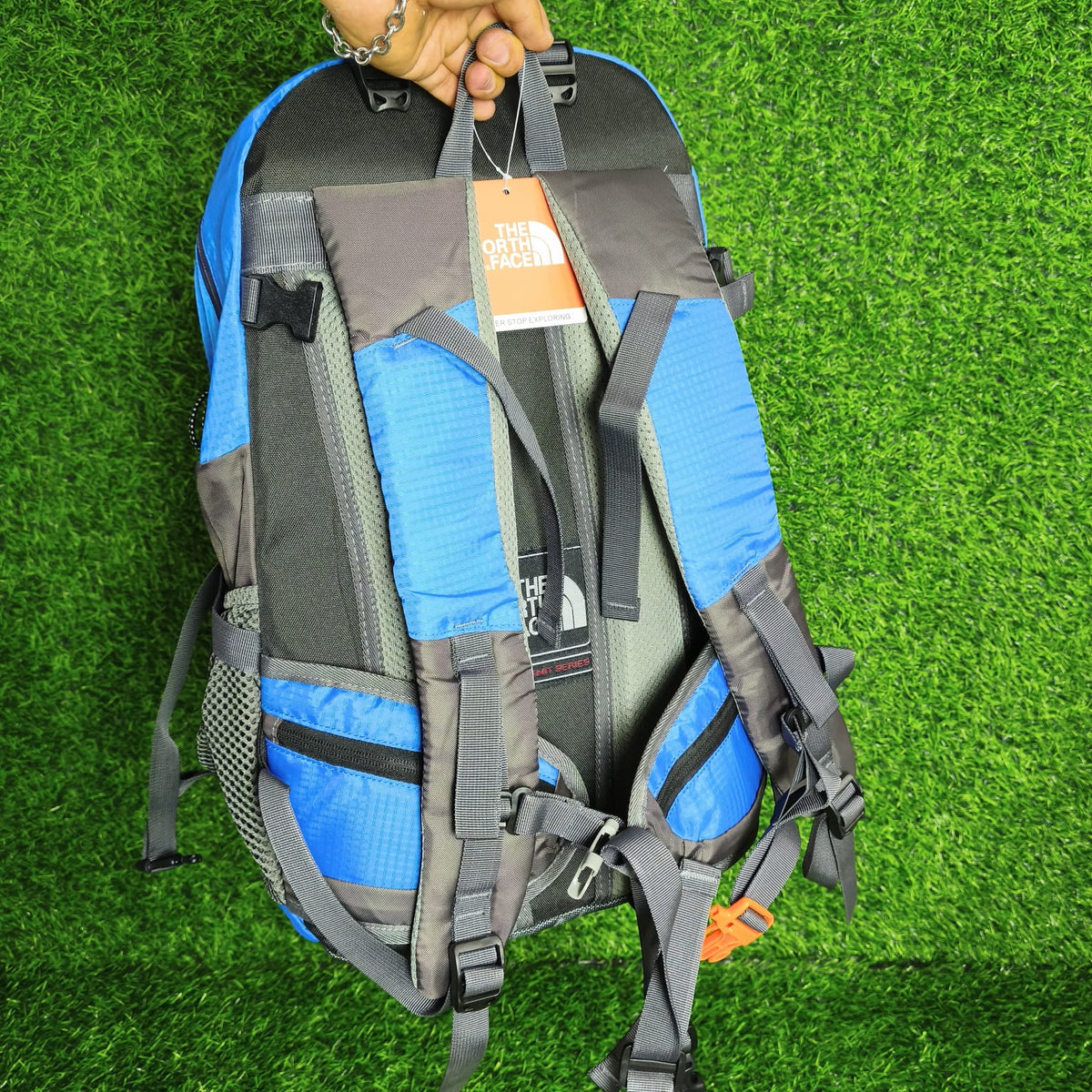 Mochila De Senderismo Y Viaje 40L Impermeable Unisex – Cinturón Lumbar Y Espaldar Ventilado