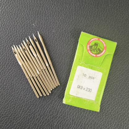 Agujas Industriales GK9x230 Para Máquina De Costal – Pack De 10 Para Cerradora De Sacos Y Empaques
