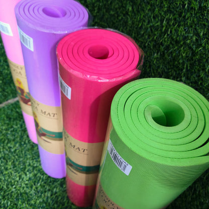 Mat De Yoga EVA Antideslizante 173x61cm – Colchoneta Enrollable Para Pilates Y Ejercicio En Casa