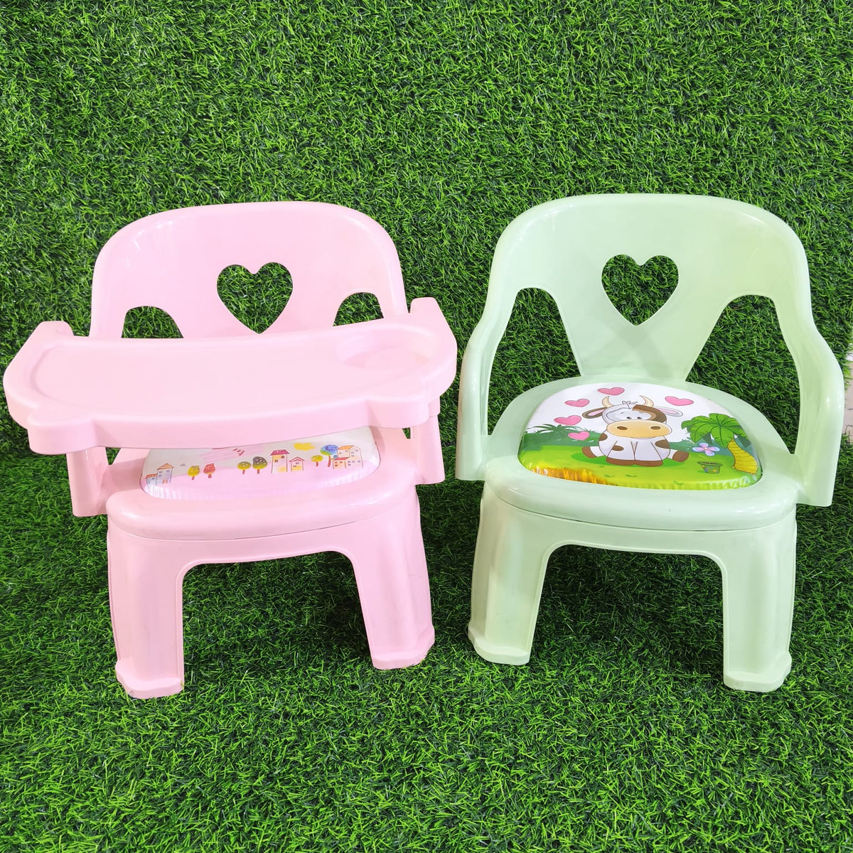Silla Para Comer Bebé Portátil – Diseño Infantil En Plástico Resistente Y Liviano