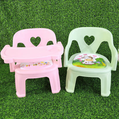 Silla Para Comer Bebé Portátil – Diseño Infantil En Plástico Resistente Y Liviano