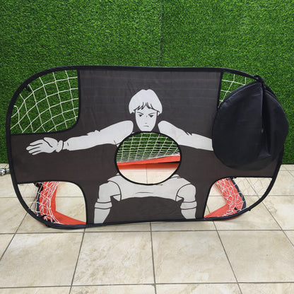 Arco Porteria De Futbol Infantil Portatil Red De Entrenamiento