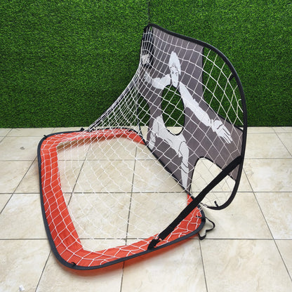 Arco Porteria De Futbol Infantil Portatil Red De Entrenamiento