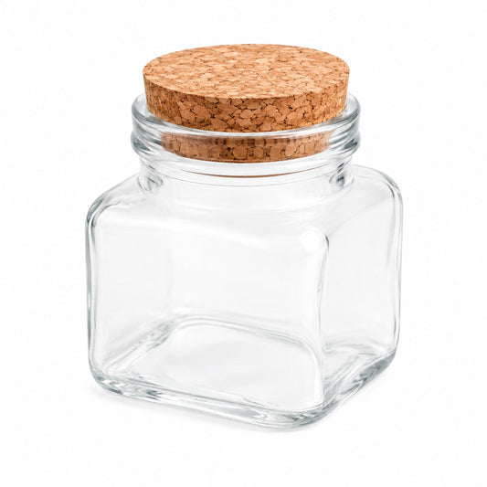 Mini Frasco De Vidrio Con Tapa De Corcho – Envase Pequeño Para Especias, Recuerdos Y Decoración