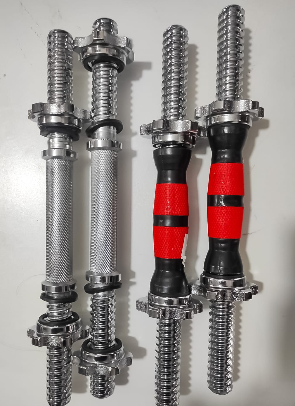 Mancuernas Barra Para Discos 35cm 3kg – Para Discos Intercambiables Con Agarre Antideslizante