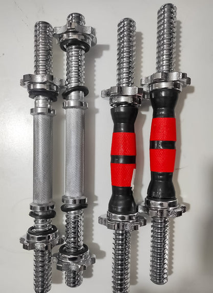 Mancuernas Barra Para Discos 35cm 3kg – Para Discos Intercambiables Con Agarre Antideslizante