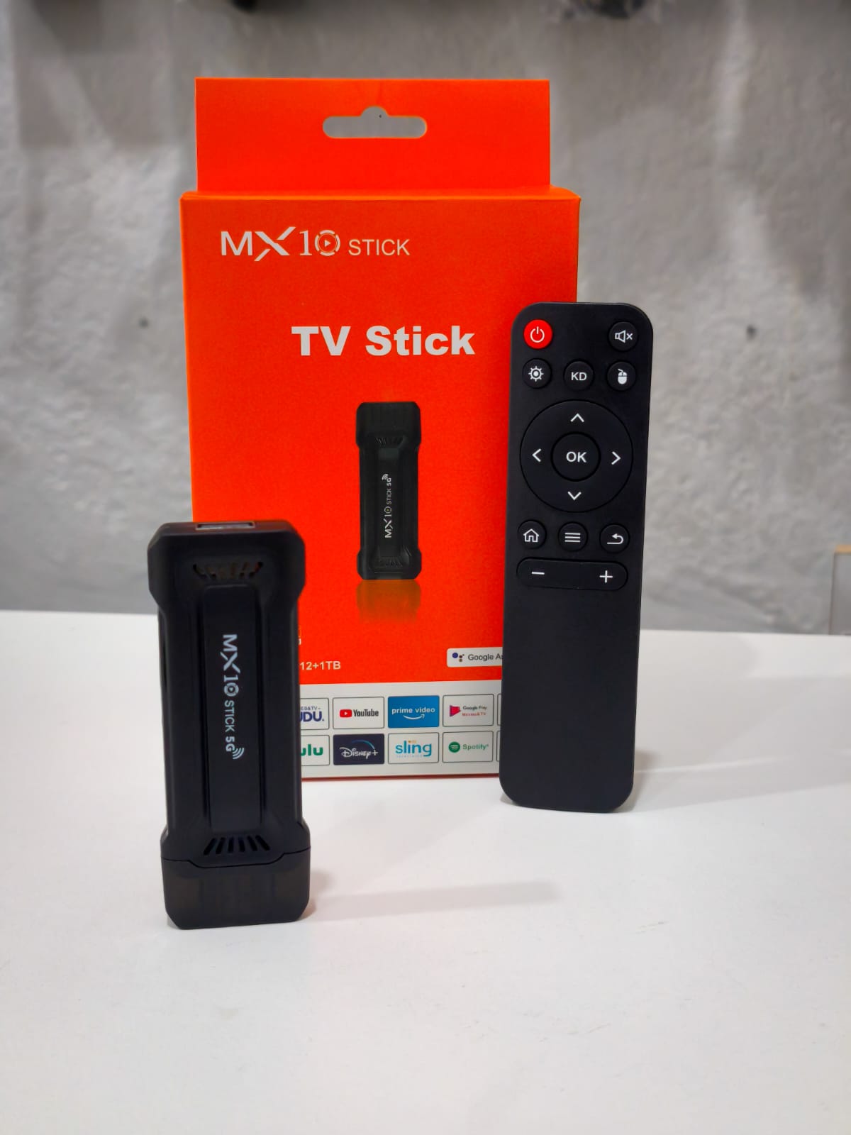 TV Box Stick M10 Android 5G 1TB – Streaming 4K Ultra HD, Android 10, Wifi 2.4G/5G