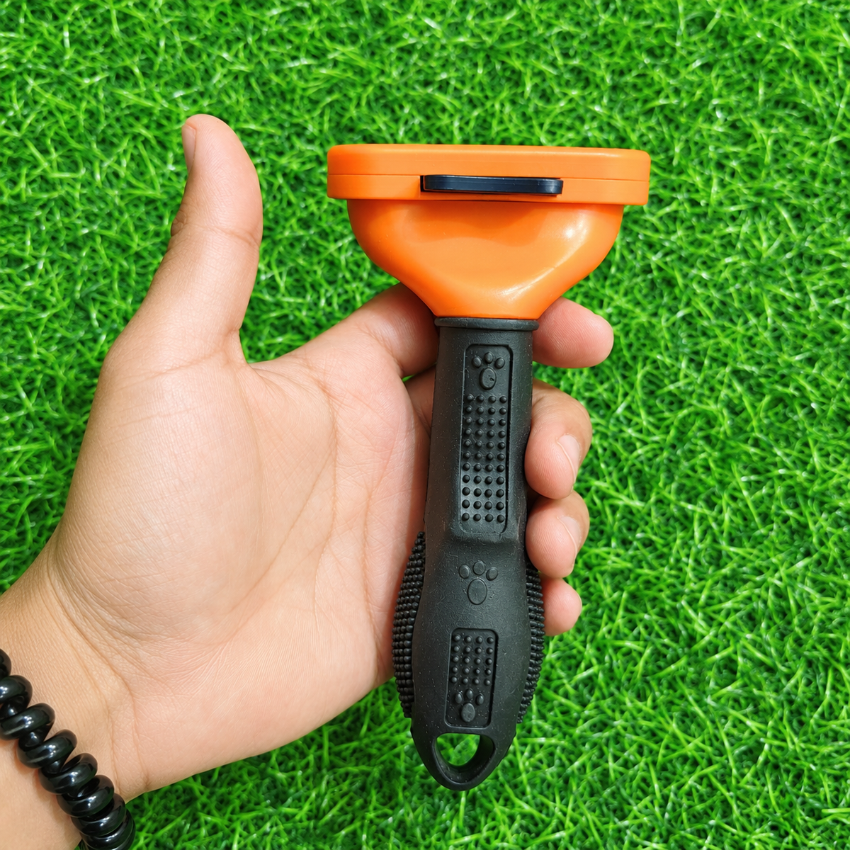 Peine Deslanador Para Mascotas Haimao – Cuchilla De Acero Inoxidable Para Eliminar Pelo Suelto En Perros Y Gatos De Pelo Largo O Corto