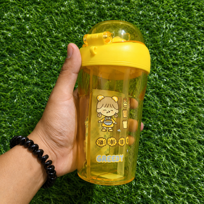Tomatodo Infantil 2 En 1 430ml Con Sorbete Antigoteo Y Correa – Doble Bebida En Un Solo Vaso