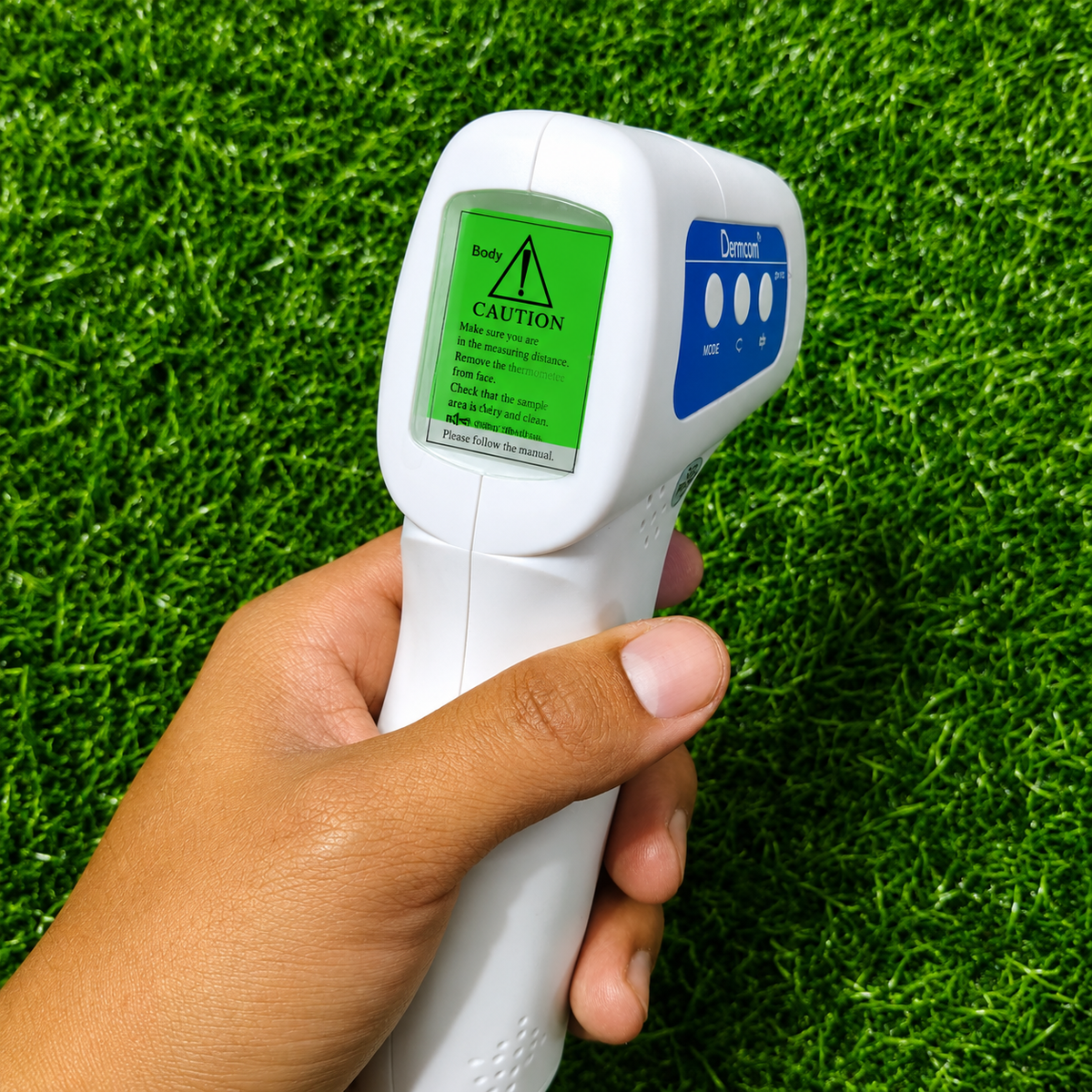 Termómetro Infrarrojo Sin Contacto – Medición Corporal, Ambiental Y De Objetos Con Pantalla LCD