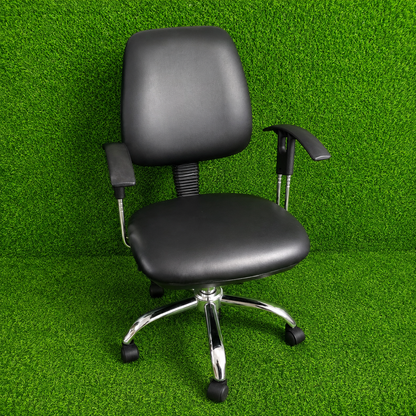 Silla De Oficina Ejecutiva Ergonómica Lee – Giratoria Con Reposabrazos Y Altura Ajustable