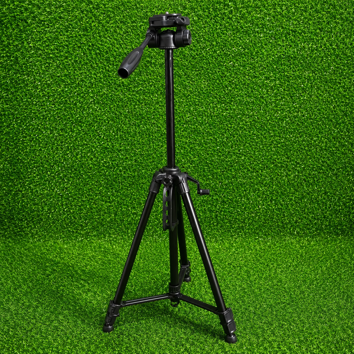 Trípode Universal De Aluminio Rango Completo 57 A 131cm – Cámara Y Video Con Cabezal Y Nivel