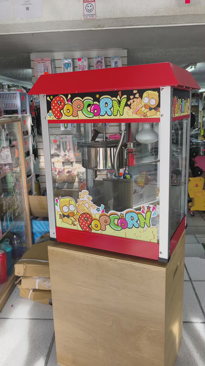 Máquina Canguilera Eléctrica – Máquina Para Palomitas De Maíz Profesional Para Hogar, Fiestas y Eventos