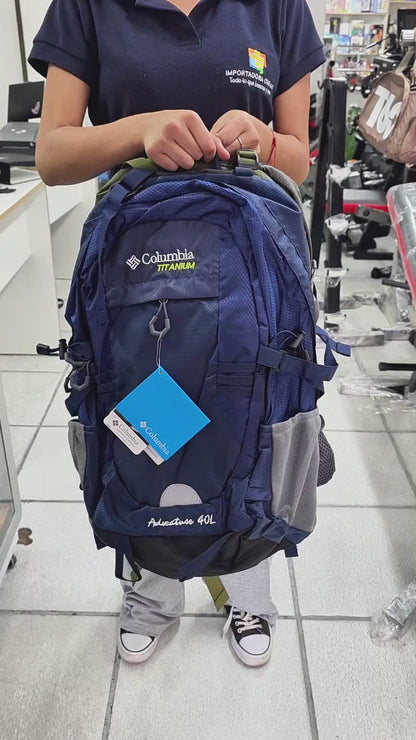 Mochila de Senderismo Columbia Titanium Adventure 40L – Resistente, Impermeable y Ergonómica para Trekking y Viajes North