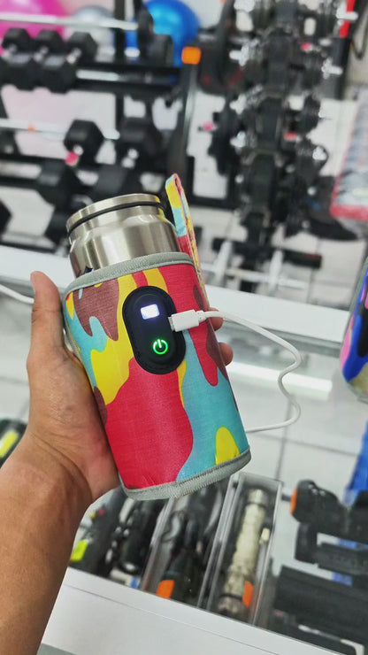 Calentador para Biberón Portátil USB con Funda Térmica