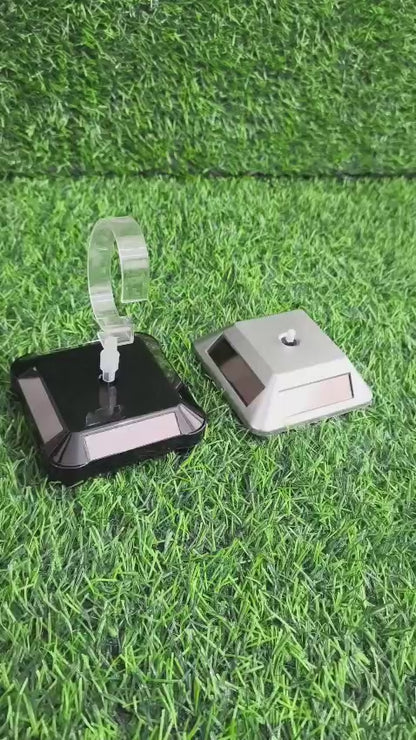 Exhibidor Giratorio Solar Para Relojes Sin Baterías – Base Giratoria Con Soporte Acrílico Para Vitrina De Joyería