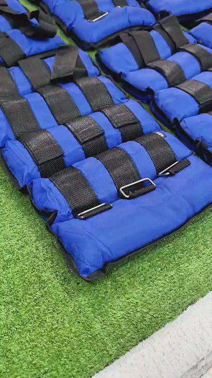 Pesas Tobilleras Y Muñequeras Con Velcro – Lona Reforzada Para Ejercicios De Piernas, Brazos Y Glúteos En Casa O Gimnasio