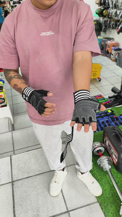 Guantes De Entrenamiento Under Para Gimnasio Con Muñequera – Guantes Deportivos Con Agarre Antideslizante Y Protección De Palma