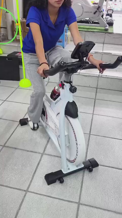 Bicicleta Estática Spinning Sports Life – Con Monitor Y Resistencia Ajustable