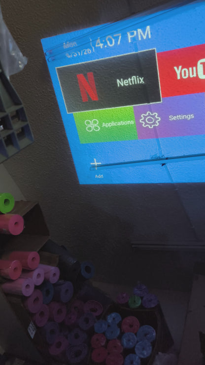 Proyector Portátil HY300 Full HD Con Android Y Wifi – Cine En Casa Con Streaming Hasta 130 Pulgadas