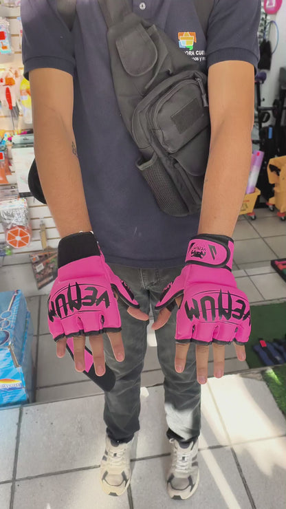 Guantes De Boxeo Venum Medio Dedo Importados – Para MMA, Sparring Y Entrenamiento De Golpeo