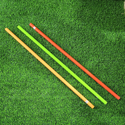 Bastón De Entrenamiento Deportivo 100cm Y 150cm – Para Agilidad, Coordinación Y Circuitos Con Conos O Base