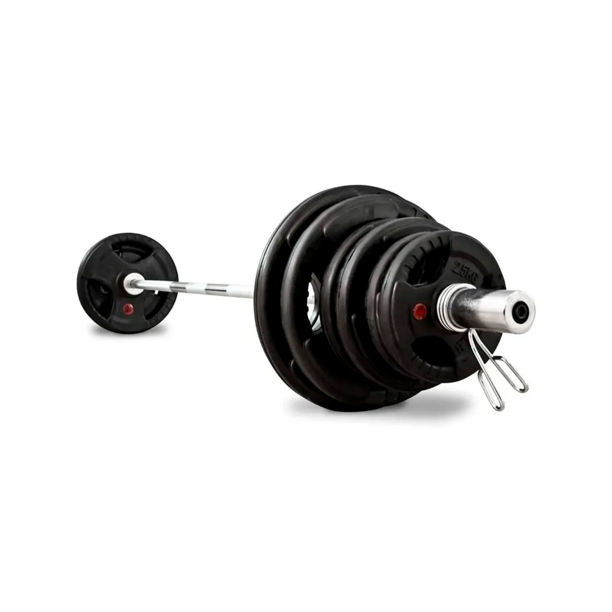 Newton Fitness 30 mm Discos de Pesa Caucho 15 kg - Helisports